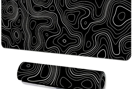 1PC Large Mouse Pads for Desk, Gaming Mouse Pad, Mouse Pad with Stitched Edges and Non-Slip Rubber Base, Extended Mouse Pad