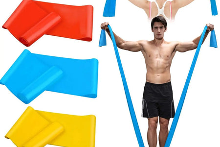 Elastic Fitness Bands 3Pcs Resistance Bands Elastic Fitness Tapes Yoga Pilates Crossfit Stretching Muscular Work Out Equipment