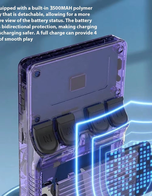 Load image into Gallery viewer, R36S Retro Handheld Game Console Liunx 3.5-Inch IPS Screen Built in 64G 20000 Classical Games Portable Game Console Holiday Gift
