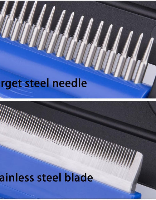 Load image into Gallery viewer, Pet Grooming - the Desheddinator Dog Brush Dog Comb and Undercoat Rake for Dogs Cats + Horses. Cat Brush for Shedding, Cat Grooming Brush, Cat Comb &amp; Cat Groomer at Cat Products. De-Shedding Tool
